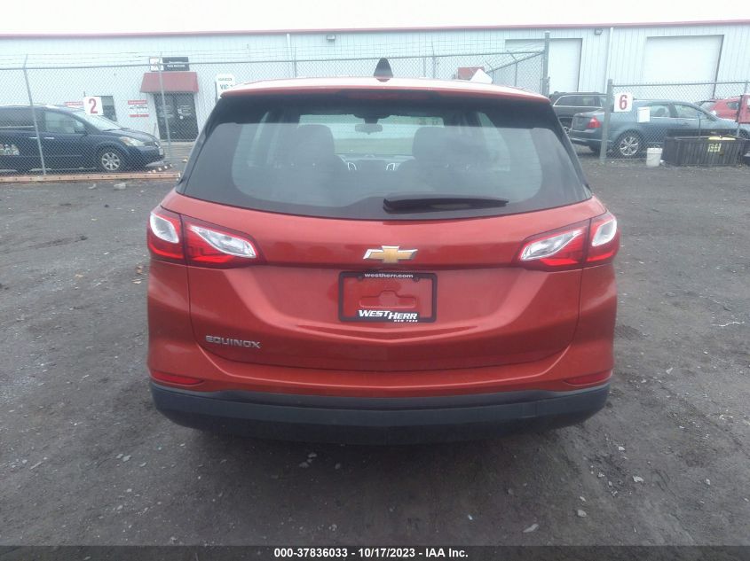 2020 Chevrolet Equinox Ls VIN: 2GNAXHEV5L6141510 Lot: 37836033