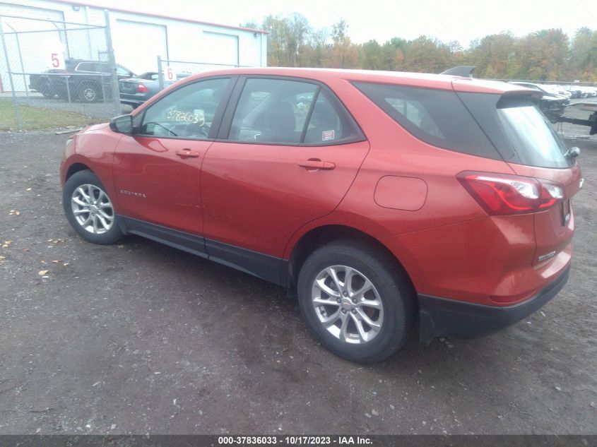 2020 Chevrolet Equinox Ls VIN: 2GNAXHEV5L6141510 Lot: 37836033