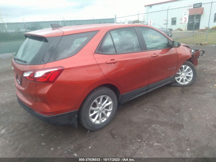 2020 Chevrolet Equinox Ls VIN: 2GNAXHEV5L6141510 Lot: 37836033