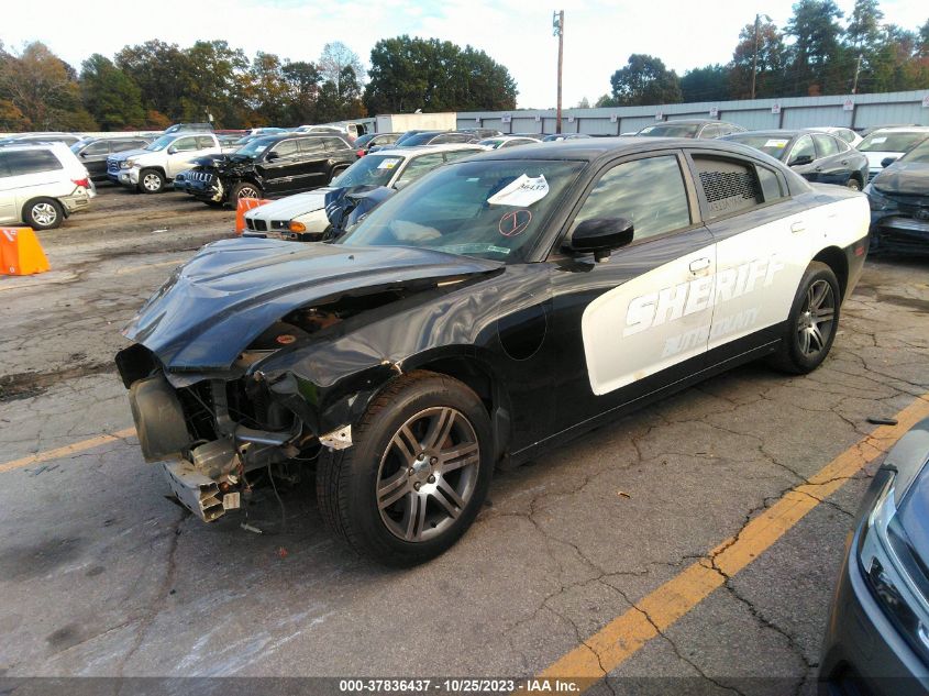 2013 Dodge Charger Police VIN: 2C3CDXAT4DH673365 Lot: 37836437