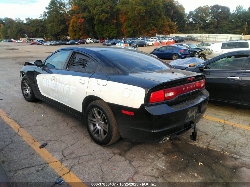 2013 Dodge Charger Police VIN: 2C3CDXAT4DH673365 Lot: 37836437