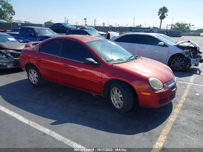 2005 Dodge Neon Sxt VIN: 1B3ES56C45D116446 Lot: 37836609