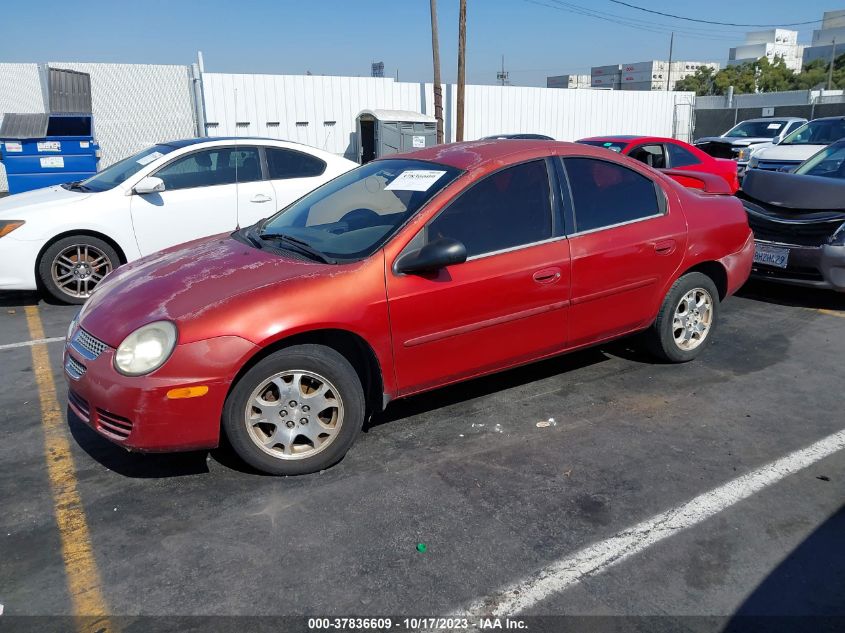 2005 Dodge Neon Sxt VIN: 1B3ES56C45D116446 Lot: 37836609
