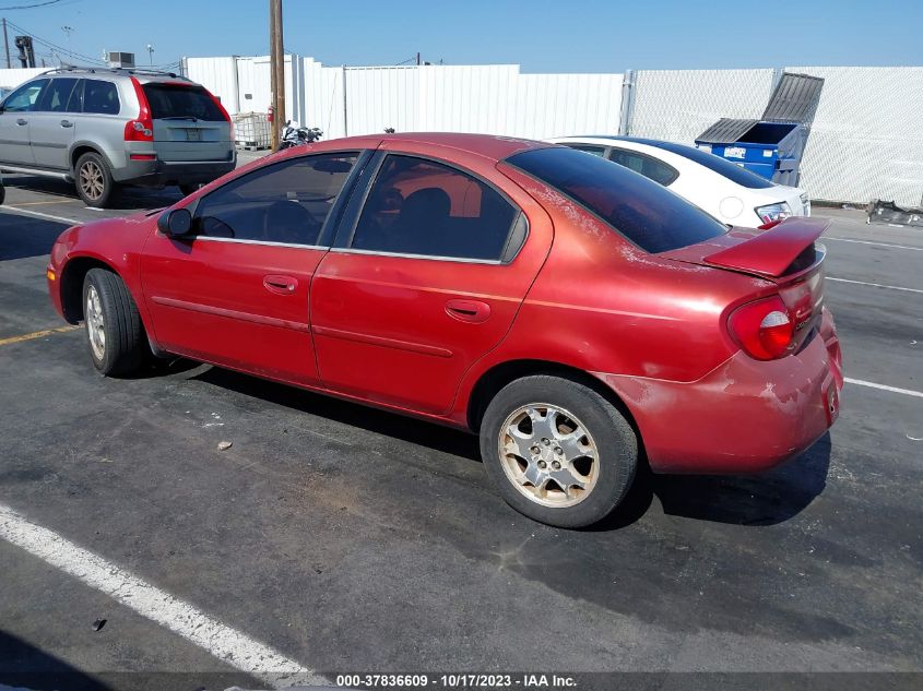 2005 Dodge Neon Sxt VIN: 1B3ES56C45D116446 Lot: 37836609
