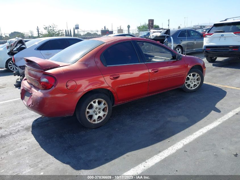 2005 Dodge Neon Sxt VIN: 1B3ES56C45D116446 Lot: 37836609