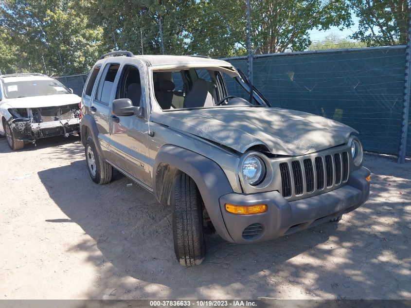 2003 Jeep Liberty Sport VIN: 1J4GK48K93W640774 Lot: 37836633