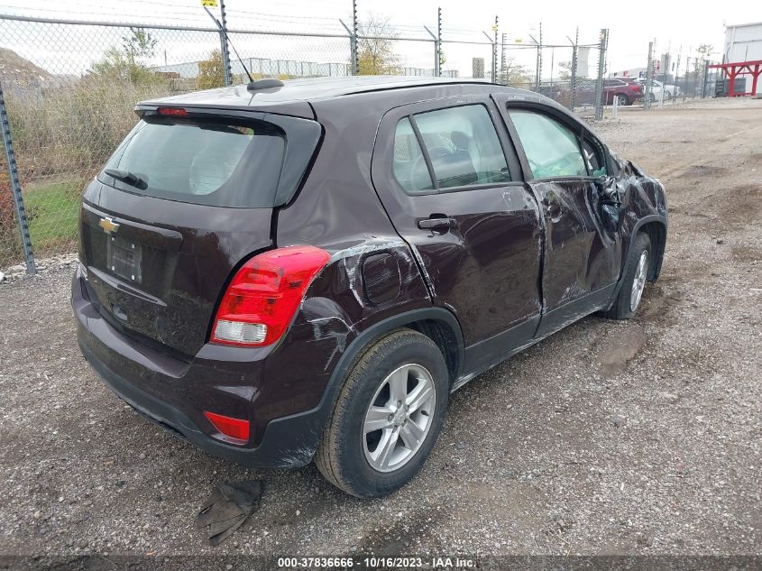 2021 Chevrolet Trax Fwd Ls VIN: KL7CJKSB4MB325620 Lot: 37836666