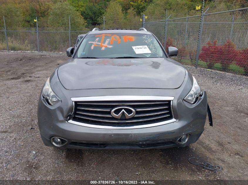 2013 Infiniti Fx37 VIN: JN8CS1MW1DM170995 Lot: 37836726