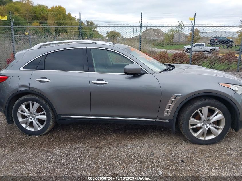 2013 Infiniti Fx37 VIN: JN8CS1MW1DM170995 Lot: 37836726