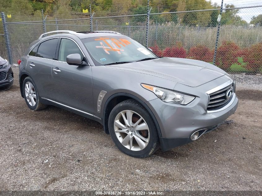 2013 Infiniti Fx37 VIN: JN8CS1MW1DM170995 Lot: 37836726