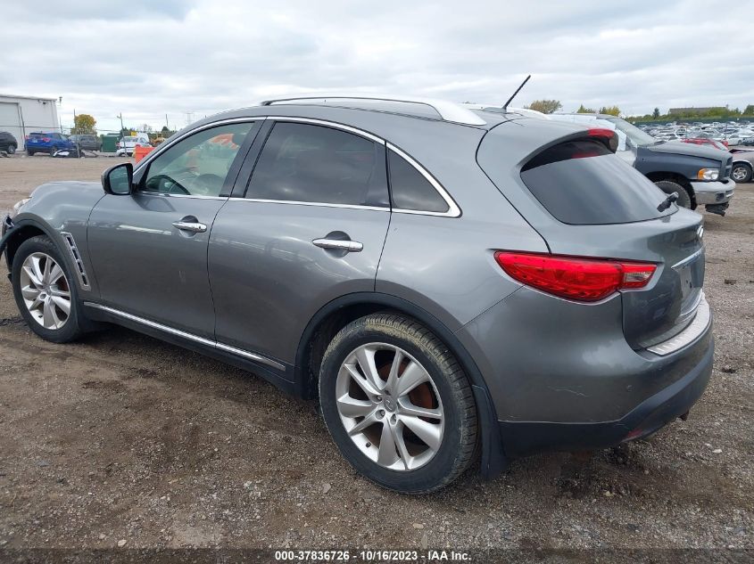 2013 Infiniti Fx37 VIN: JN8CS1MW1DM170995 Lot: 37836726