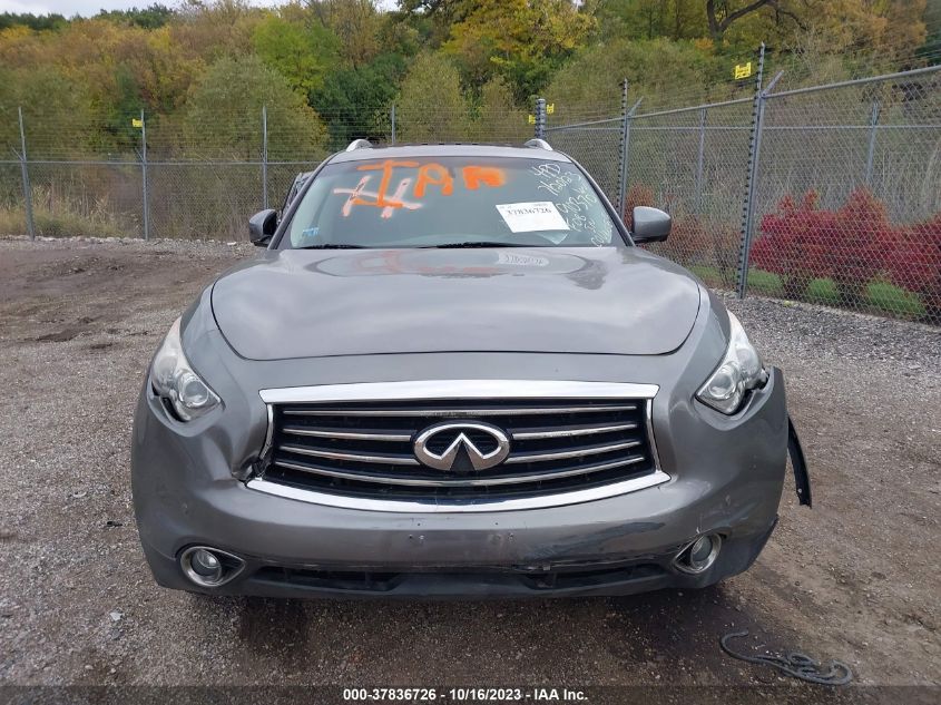 2013 Infiniti Fx37 VIN: JN8CS1MW1DM170995 Lot: 37836726