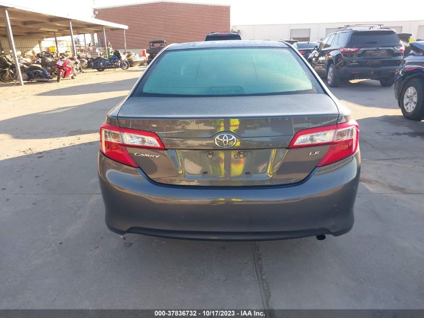 2012 Toyota Camry Le VIN: 4T1BF1FK2CU064197 Lot: 37836732