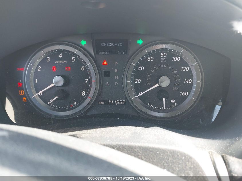 2007 Lexus Es 350 VIN: JTHBJ46G672024303 Lot: 37836785