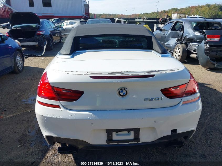 2012 BMW 6 Series 650I xDrive VIN: WBALZ5C58CC619873 Lot: 37836839