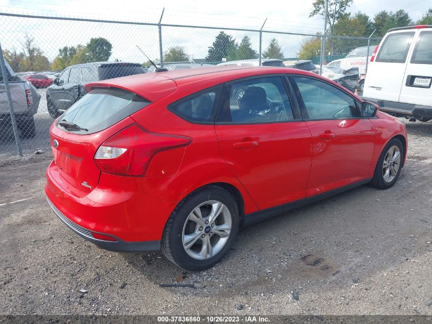 2014 Ford Focus Se VIN: 1FADP3K29EL296743 Lot: 37836860