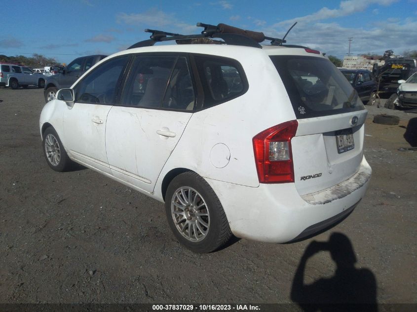 2009 Kia Rondo Lx VIN: KNAFG528497269223 Lot: 37837029