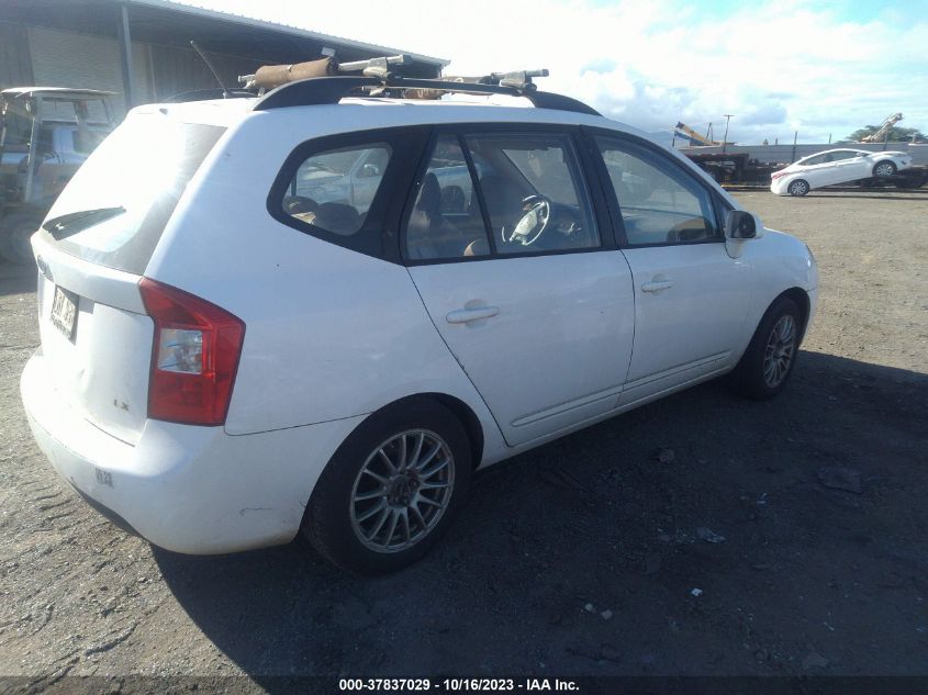 2009 Kia Rondo Lx VIN: KNAFG528497269223 Lot: 37837029