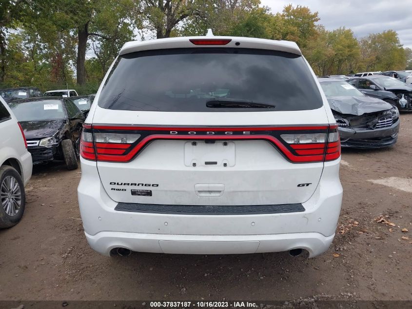 2017 Dodge Durango Gt Awd VIN: 1C4RDJDG9HC869196 Lot: 37837187