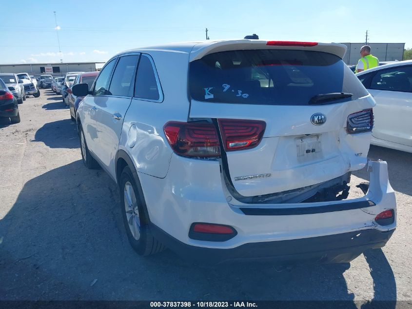 5XYPG4A5XKG554414 2019 Kia Sorento 3.3L Lx