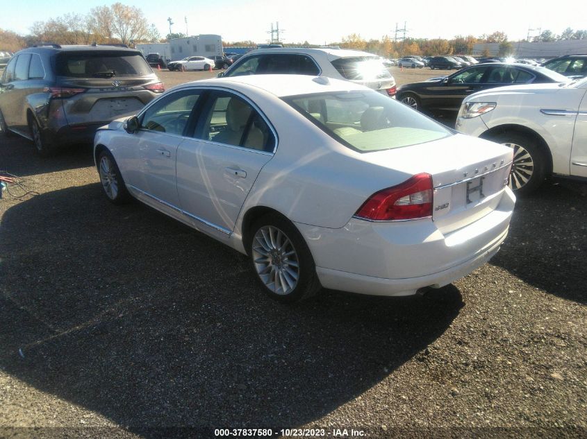 2011 Volvo S80 3.0L Turbo VIN: YV1902AH2B1148844 Lot: 37837580