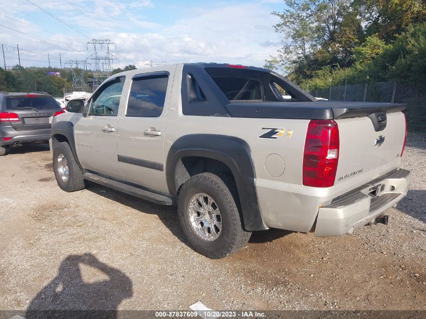 2007 Chevrolet Avalanche Lt W/3Lt VIN: 3GNFK12357G293327 Lot: 37837609