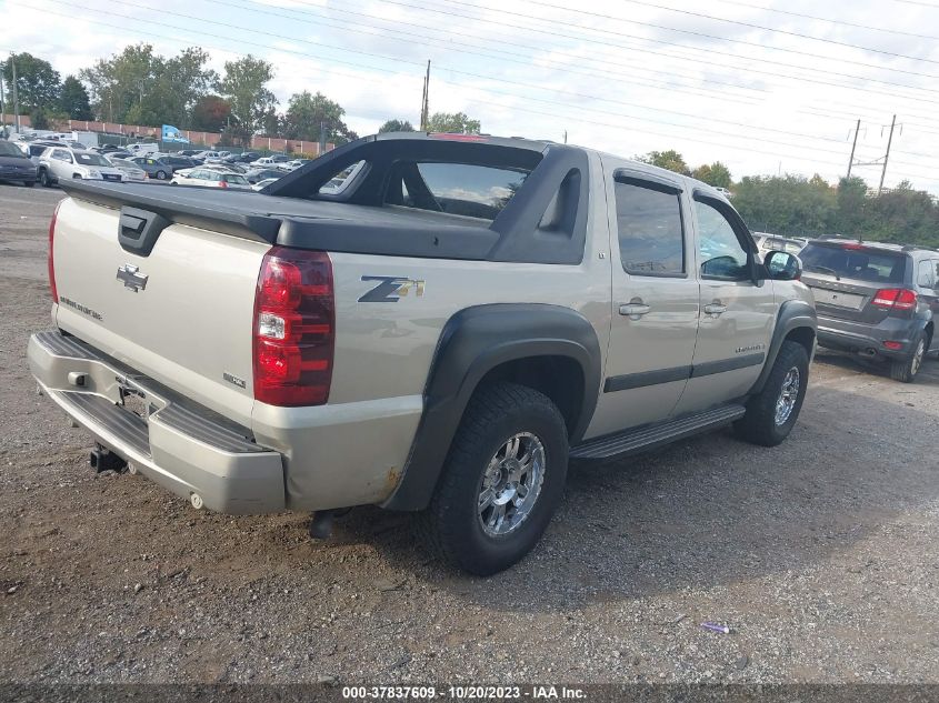 2007 Chevrolet Avalanche Lt W/3Lt VIN: 3GNFK12357G293327 Lot: 37837609