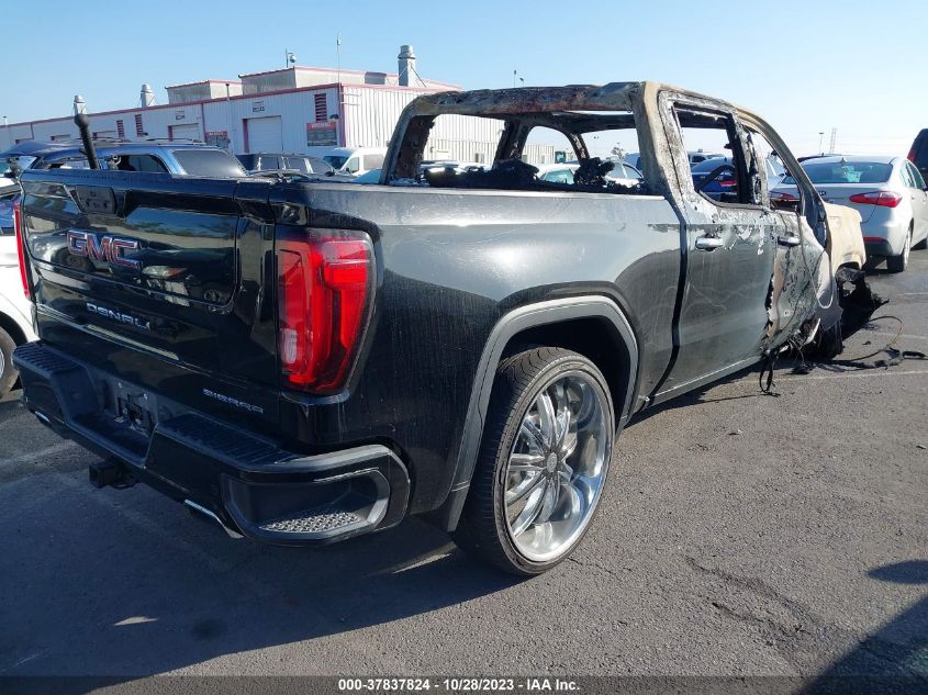 2019 GMC Sierra 1500 Denali VIN: 1GTU9FEL4KZ100761 Lot: 37837824