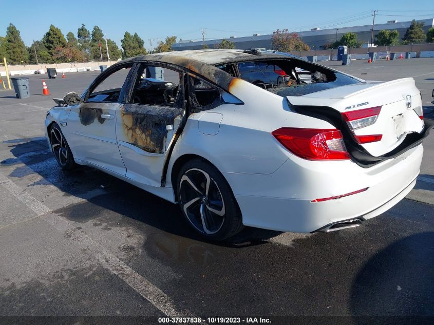 2019 Honda Accord Sport VIN: 1HGCV1F38KA016516 Lot: 37837838