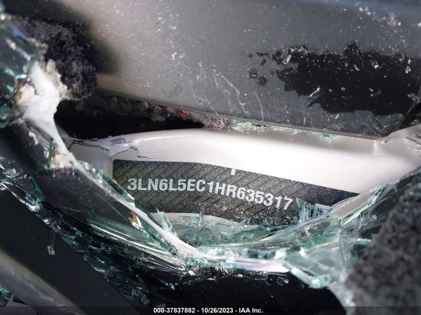 2017 Lincoln Mkz Reserve VIN: 3LN6L5EC1HR635317 Lot: 37837882