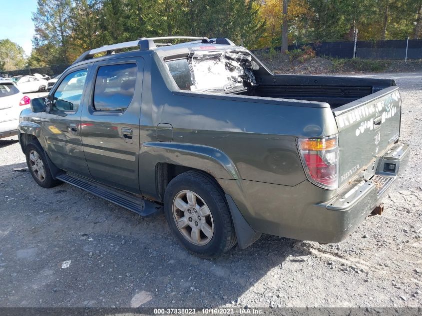 2006 Honda Ridgeline Rts VIN: 2HJYK16406H507526 Lot: 37838023