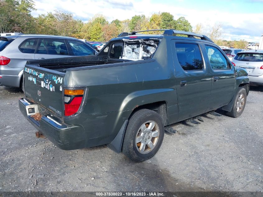 2006 Honda Ridgeline Rts VIN: 2HJYK16406H507526 Lot: 37838023