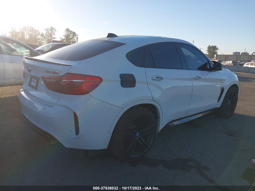 2017 BMW X6 M VIN: 5YMKW8C57H0R43907 Lot: 37838032