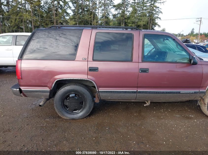 1996 GMC Yukon VIN: 1GKEK13R7TJ739837 Lot: 37838080