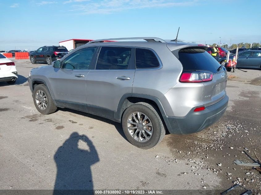 2019 Jeep Cherokee Latitude Plus 4X4 VIN: 1C4PJMLB2KD139316 Lot: 37838092