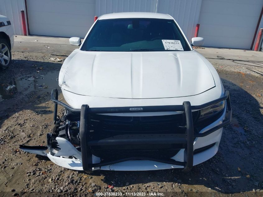 2016 Dodge Charger Police VIN: 2C3CDXATXGH356629 Lot: 37838233