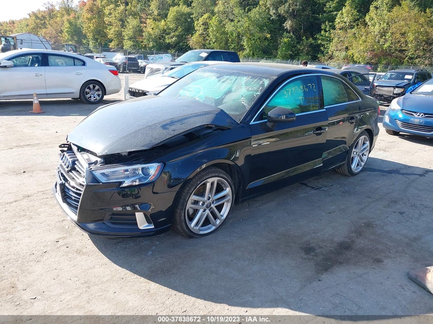 2019 Audi A3 40 Premium/40 Titanium Premium VIN: WAUAUGFF3K1027653 Lot: 37838672