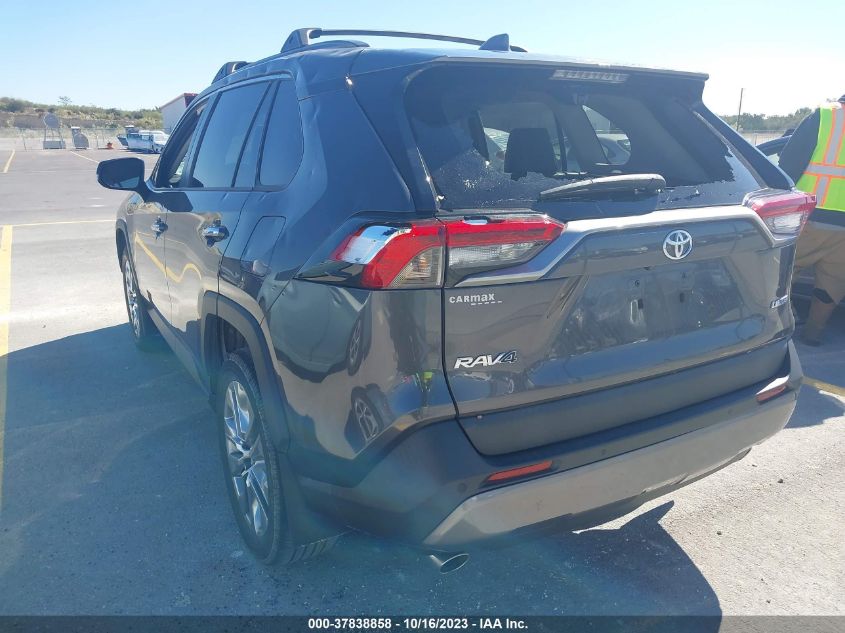 2019 Toyota Rav4 Limited VIN: 2T3Y1RFV5KW024882 Lot: 37838858