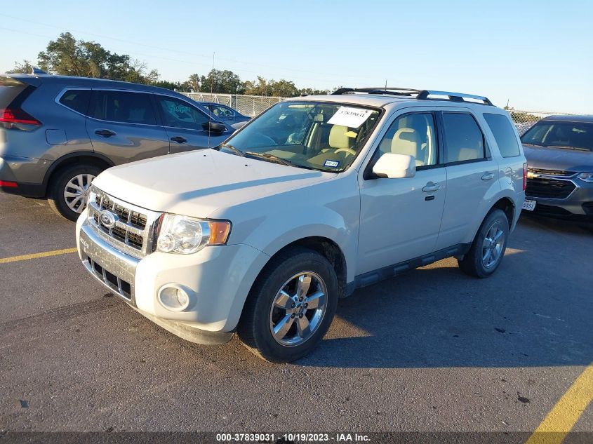 2012 Ford Escape Limited VIN: 1FMCU0E74CKC16350 Lot: 37839031