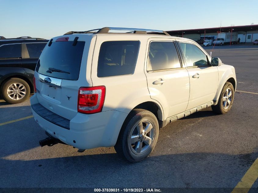 2012 Ford Escape Limited VIN: 1FMCU0E74CKC16350 Lot: 37839031