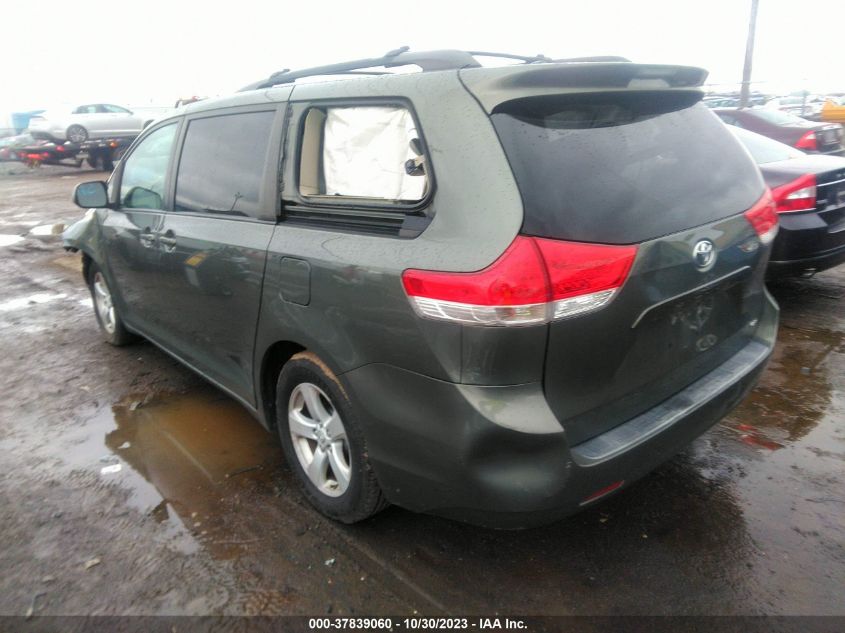 2011 Toyota Sienna Le VIN: 5TDKK3DC7BS094211 Lot: 37839060