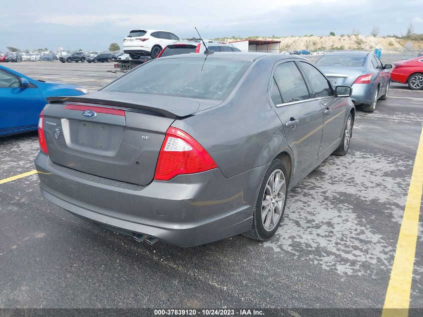 2011 Ford Fusion Se VIN: 3FAHP0HA2BR233866 Lot: 37839120