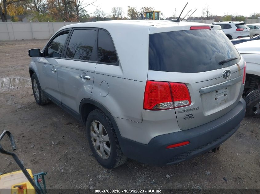 2011 Kia Sorento Lx VIN: 5XYKTCA16BG009095 Lot: 37839218