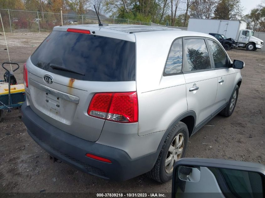 2011 Kia Sorento Lx VIN: 5XYKTCA16BG009095 Lot: 37839218