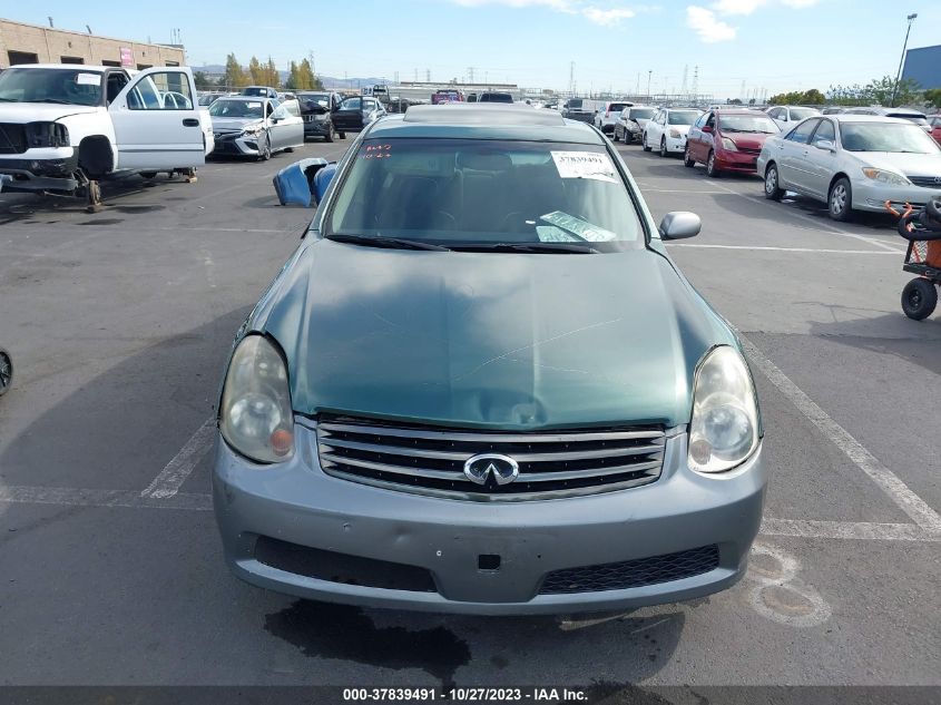 2003 Infiniti G35 Sedan VIN: JNKCV51E03M000159 Lot: 37839491