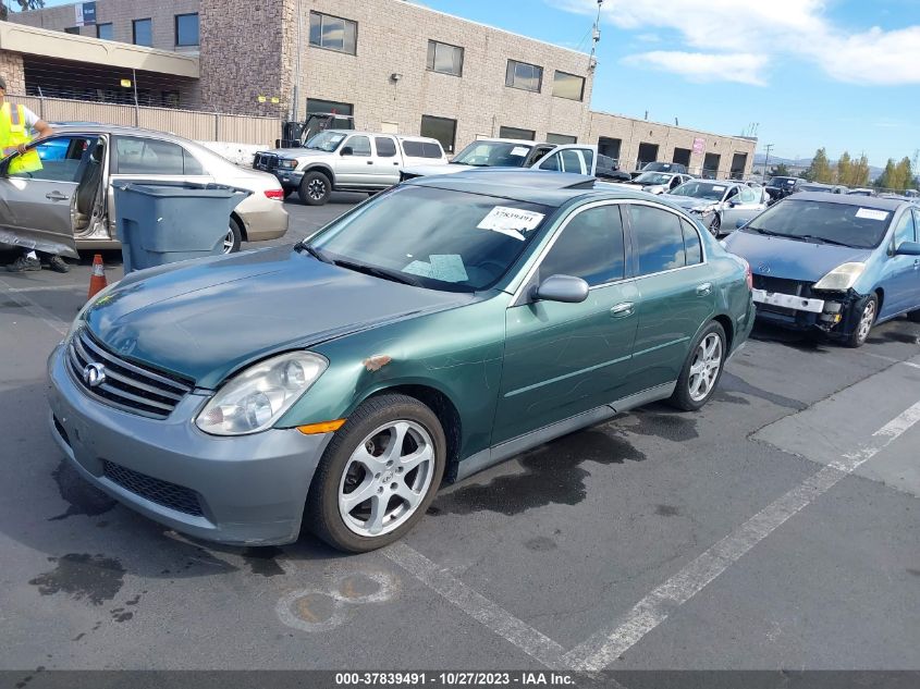 2003 Infiniti G35 Sedan VIN: JNKCV51E03M000159 Lot: 37839491