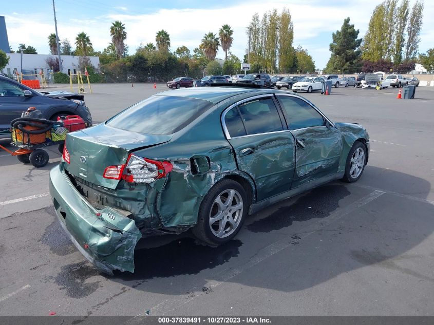 2003 Infiniti G35 Sedan VIN: JNKCV51E03M000159 Lot: 37839491