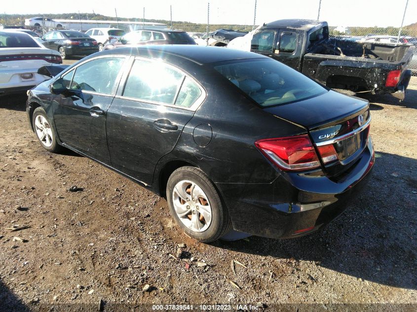 2014 Honda Civic Sedan Lx VIN: 19XFB2F5XEE037669 Lot: 37839541