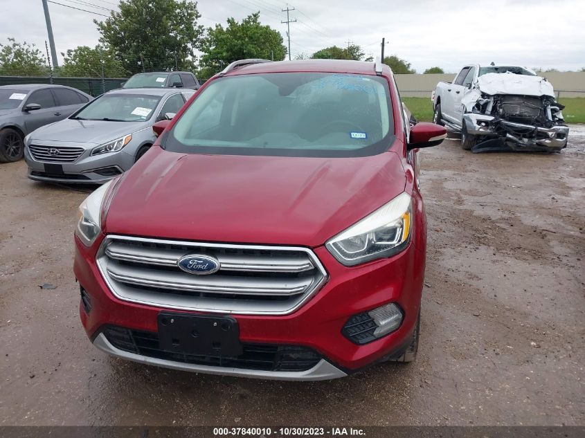 2017 Ford Escape Titanium VIN: 1FMCU9J98HUB54085 Lot: 37840010