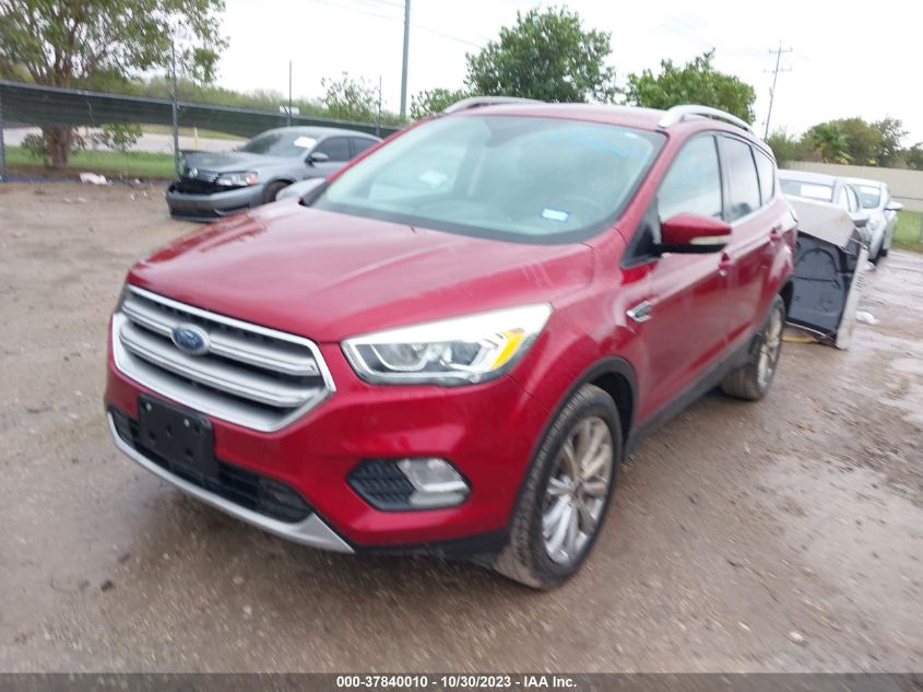 2017 Ford Escape Titanium VIN: 1FMCU9J98HUB54085 Lot: 37840010